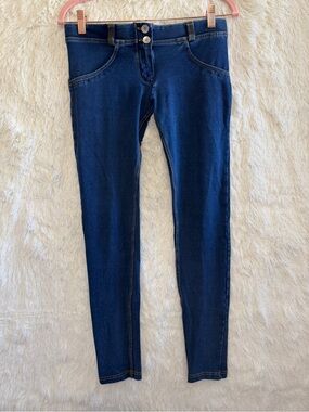 Freddy Womens WR.UP Push-Up Shaping Skinny Jeans 6 Medium Blue Booty Jegging